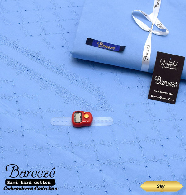 Bareeze - Semi-Hard Cotton (Embroided) – (BHC-012)