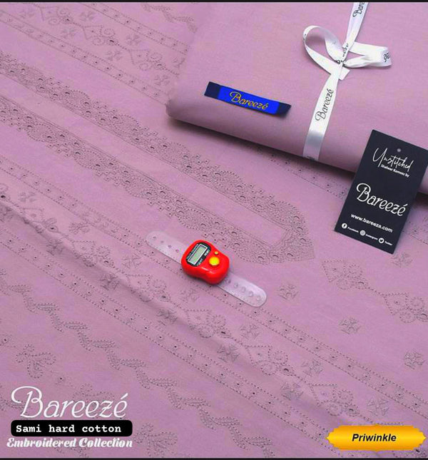 Bareeze - Semi-Hard Cotton (Embroided) – (BHC-013)