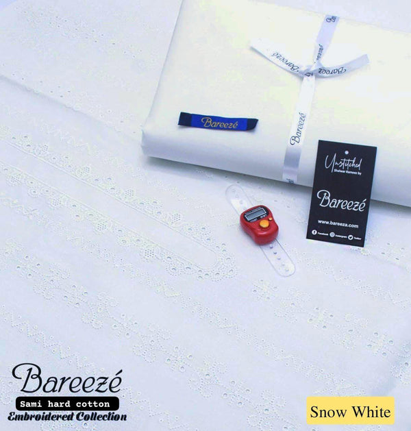 Bareeze - Semi-Hard Cotton (Embroided) – (BHC-014)